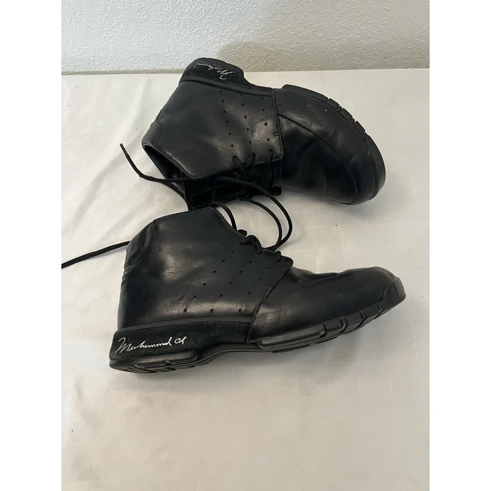 Adidas Muhammad Ali Boots Hi‎ Top Sample Men 7 Black Rare 779001 Women 9 Unisex